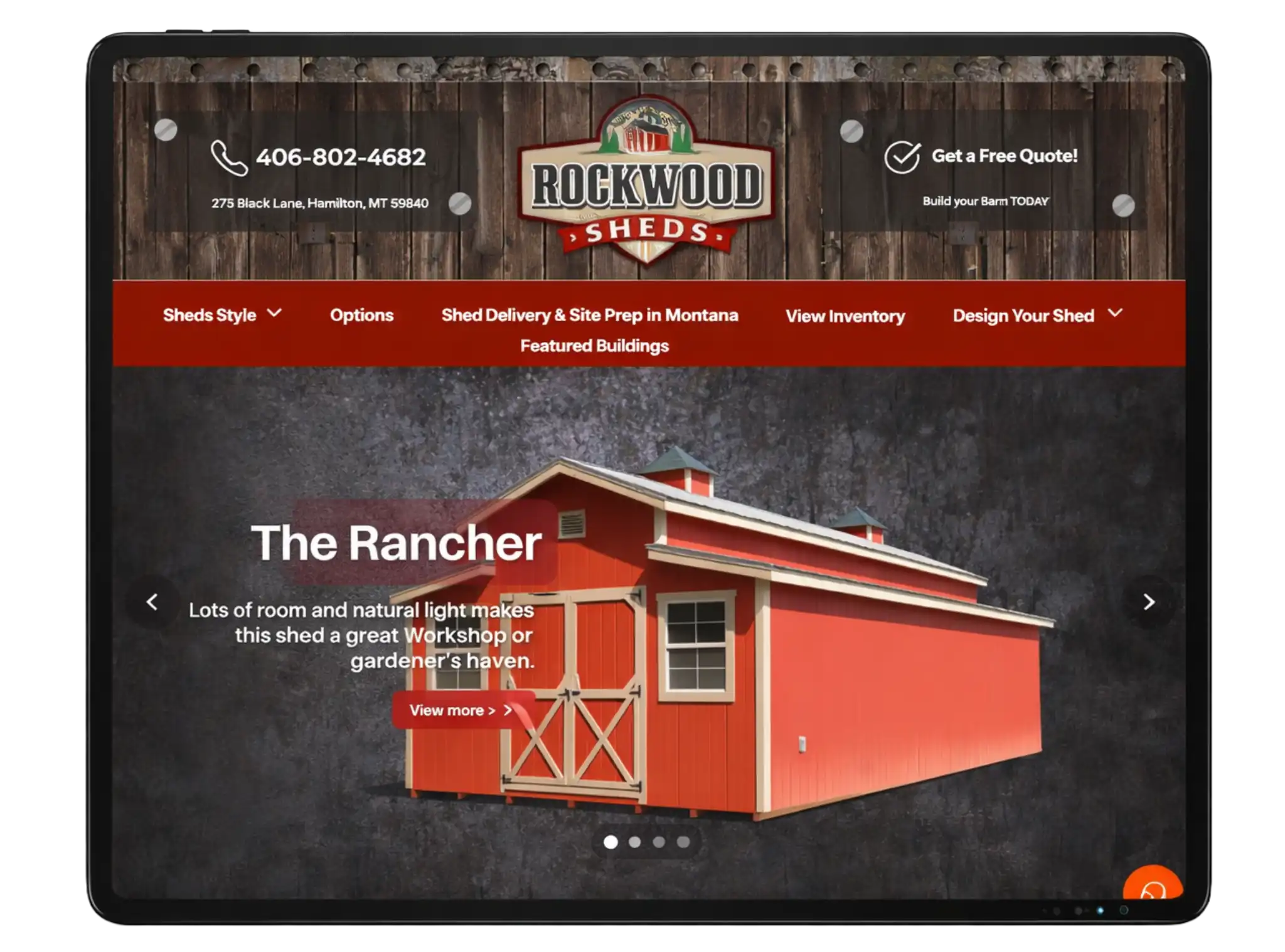 Rockwood Sheds